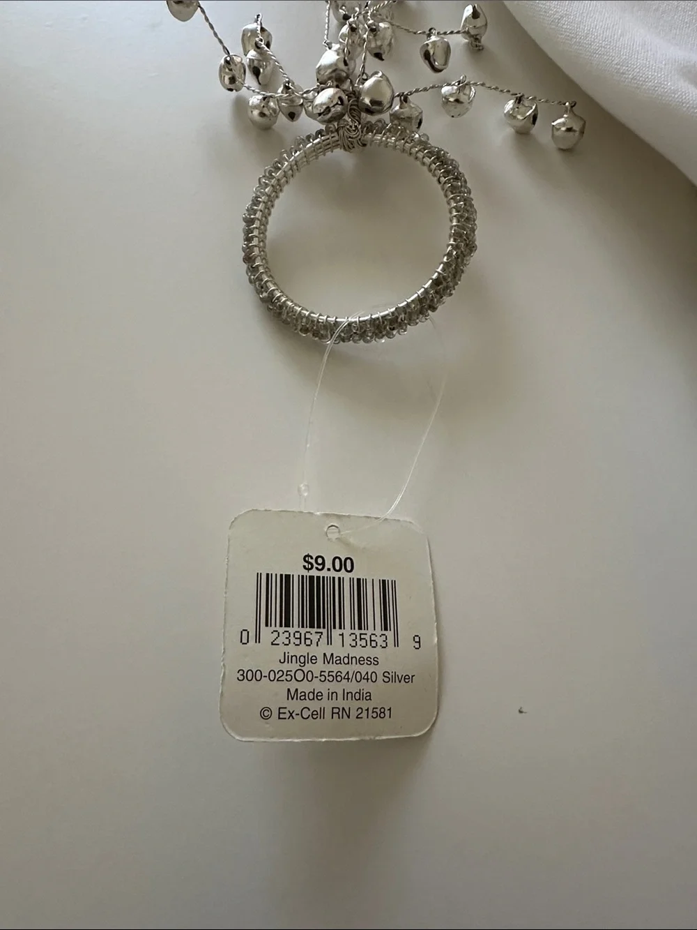 Kemp & Beatley silver napkin